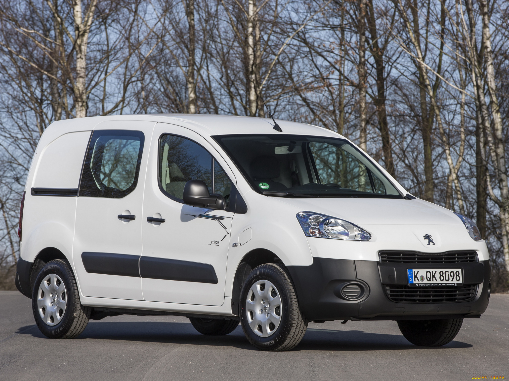 , peugeot, electric, 2013, partner, van